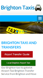 Mobile Screenshot of brightontaxihire.co.uk