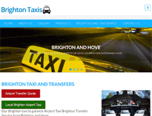 Tablet Screenshot of brightontaxihire.co.uk